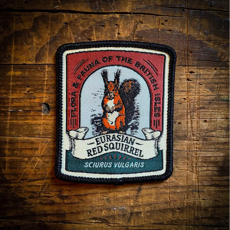 Eurasian Red Squirrel Patch - Adventure Patch Co.